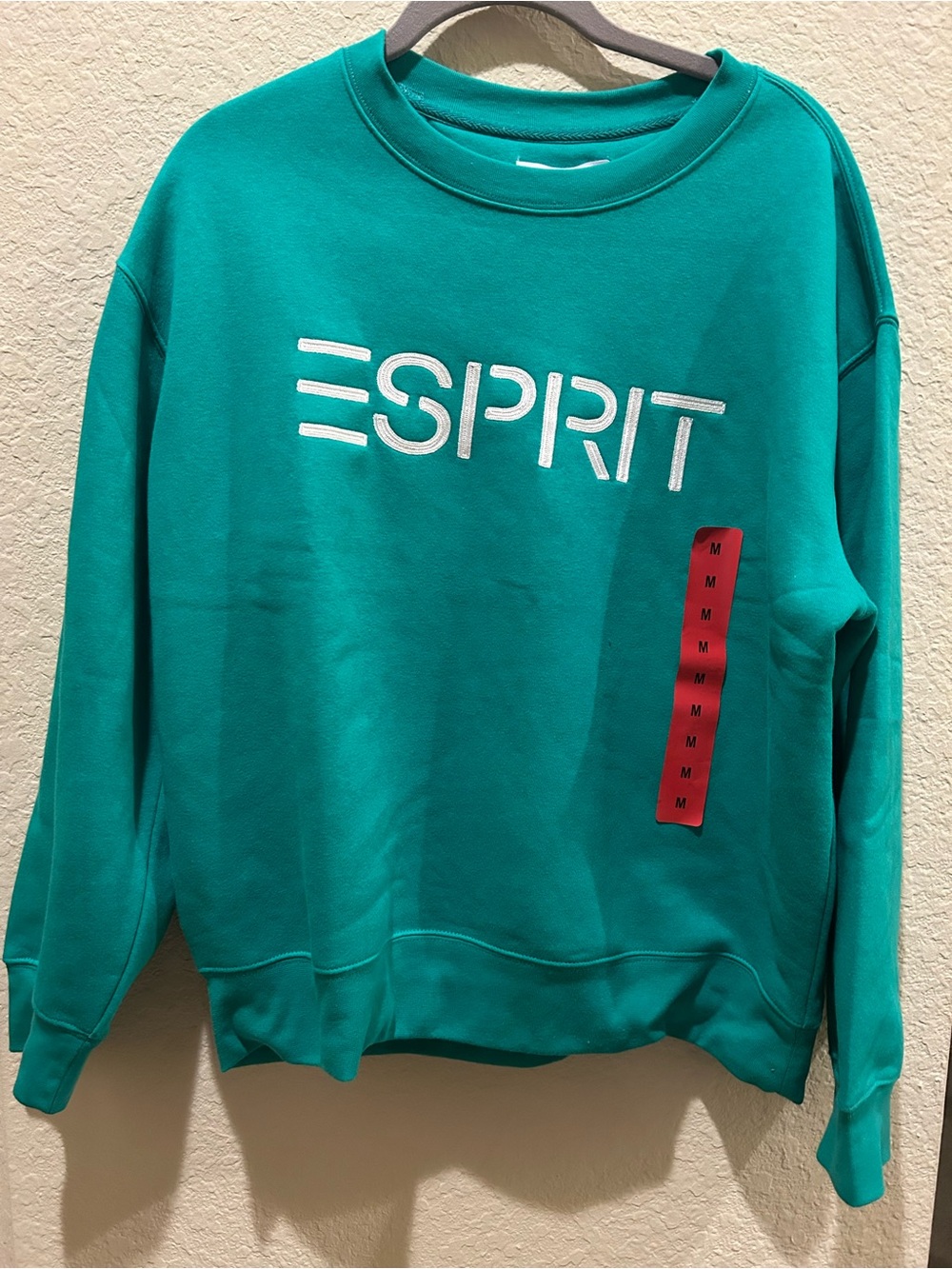 ESPRIT Sweatshirt Green Size Medium NWT